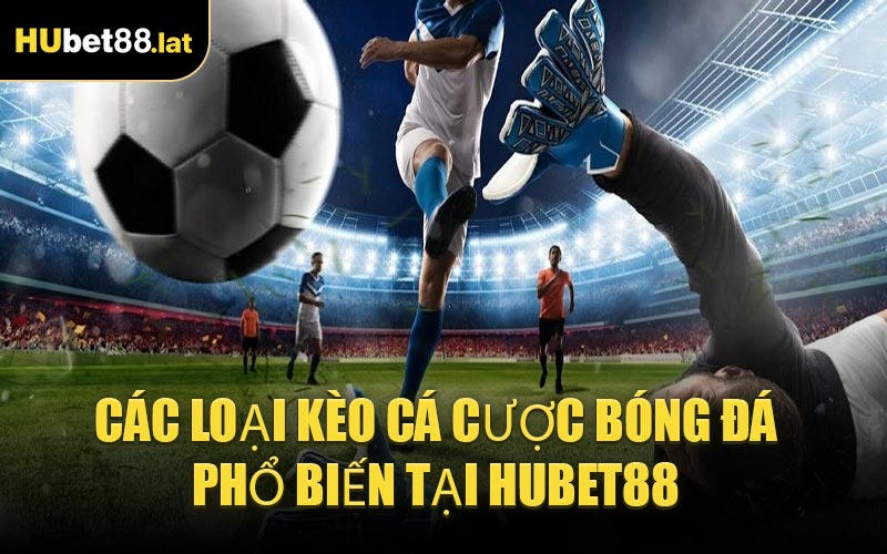 Các Loại Kèo Cá Cược Bóng Đá Phổ Biến Tại HUBET88