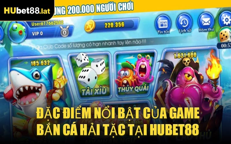 Đặc Điểm Nổi Bật Của Game Bắn Cá Hải Tặc Tại HUBET88